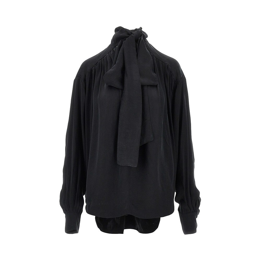 mathilda satin blouse