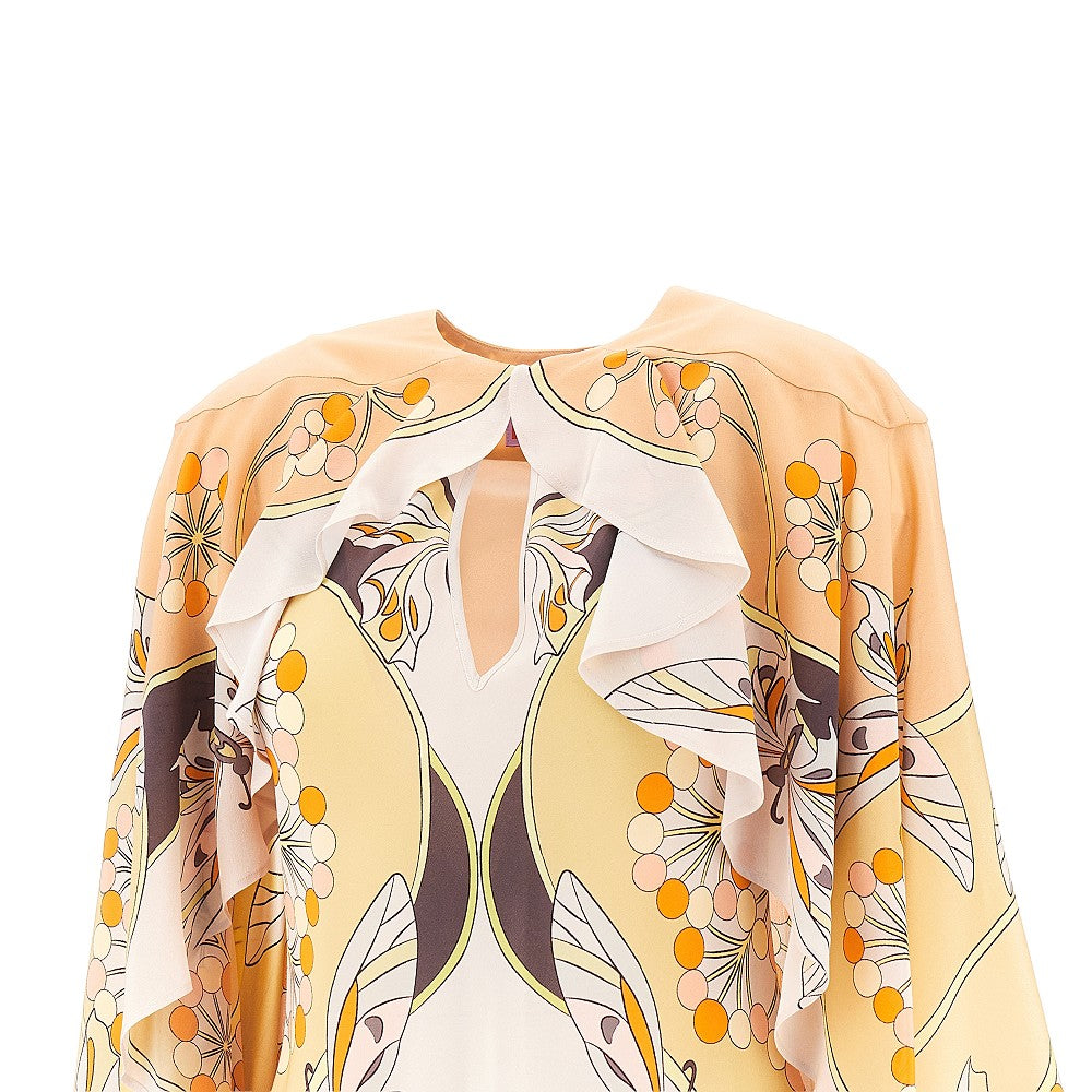crepe de chine magic top
