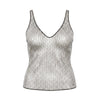 crystal mesh top
