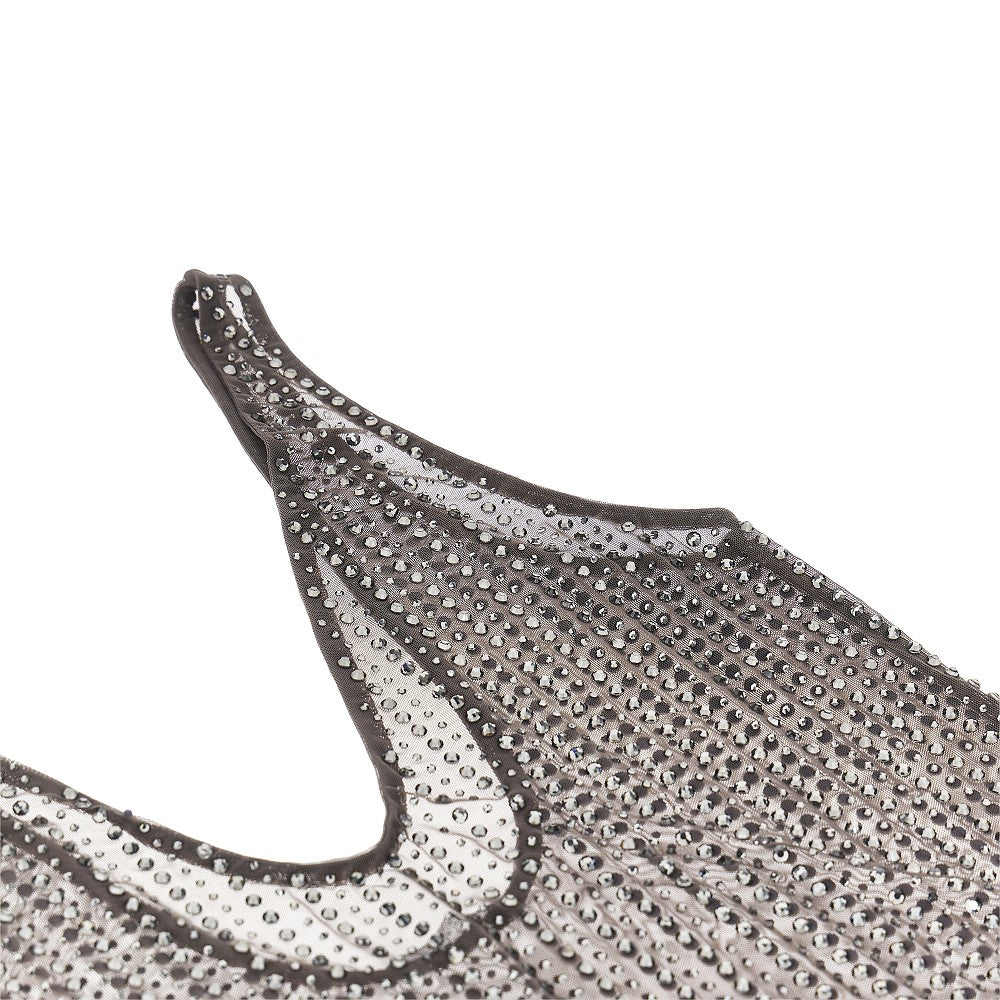 crystal mesh top