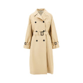 MAX MARA WEEKEND 38 reversible gabardine trench coat