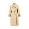 reversible gabardine trench coat