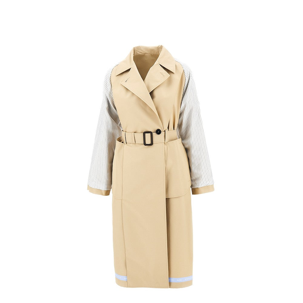 MAX MARA WEEKEND 38 reversible gabardine trench coat