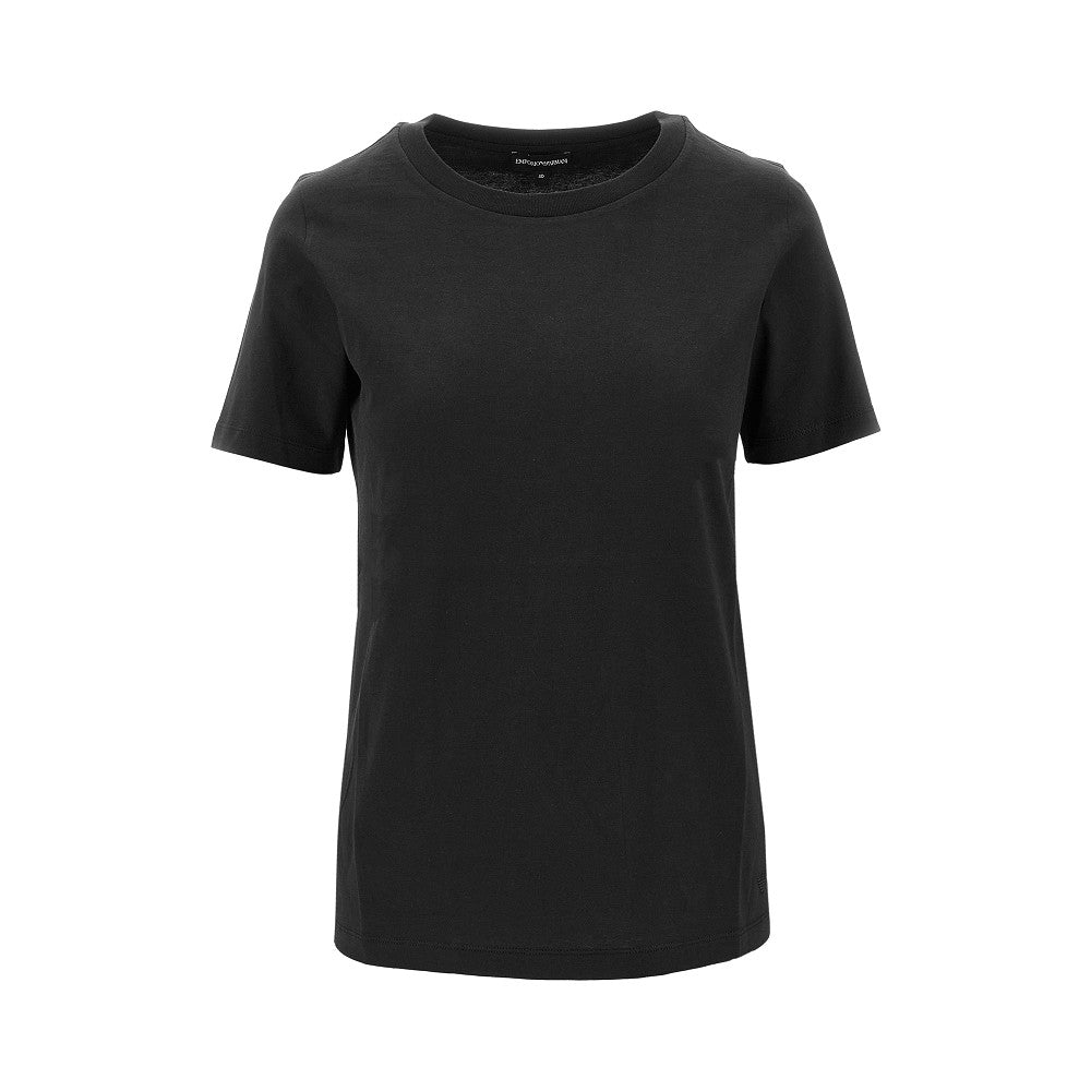 EMPORIO ARMANI 38 t-shirt with logo embroidery