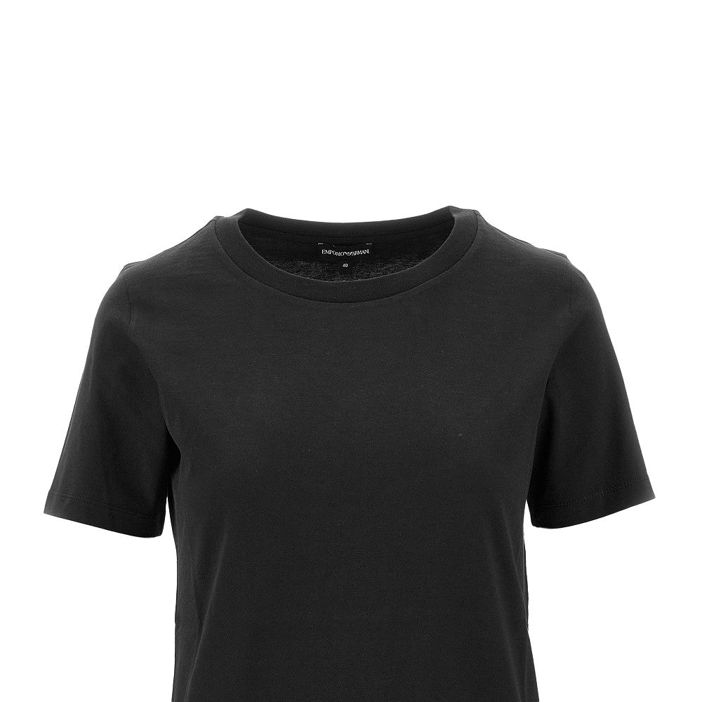 EMPORIO ARMANI 38 t-shirt with logo embroidery