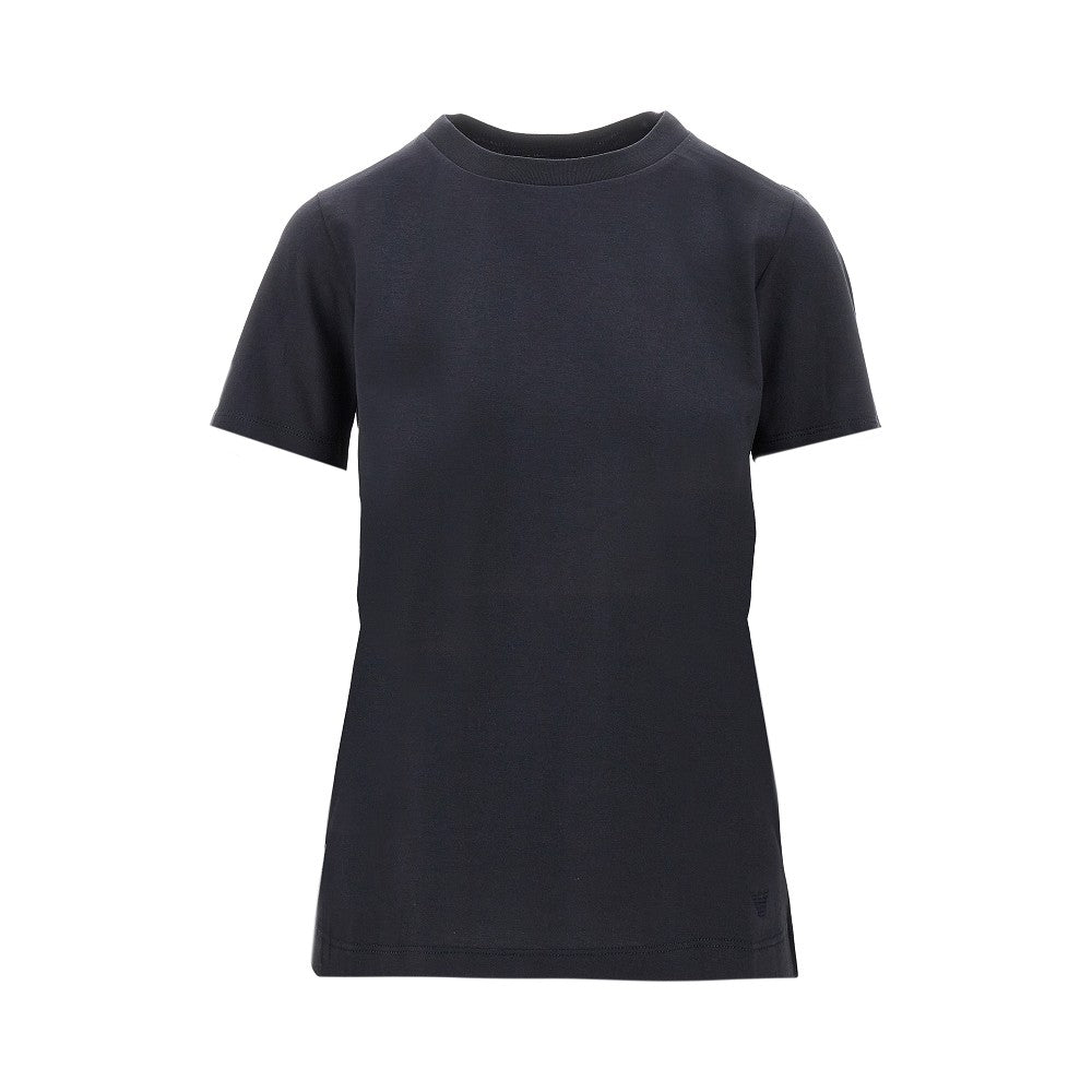 EMPORIO ARMANI 38 t-shirt with logo embroidery