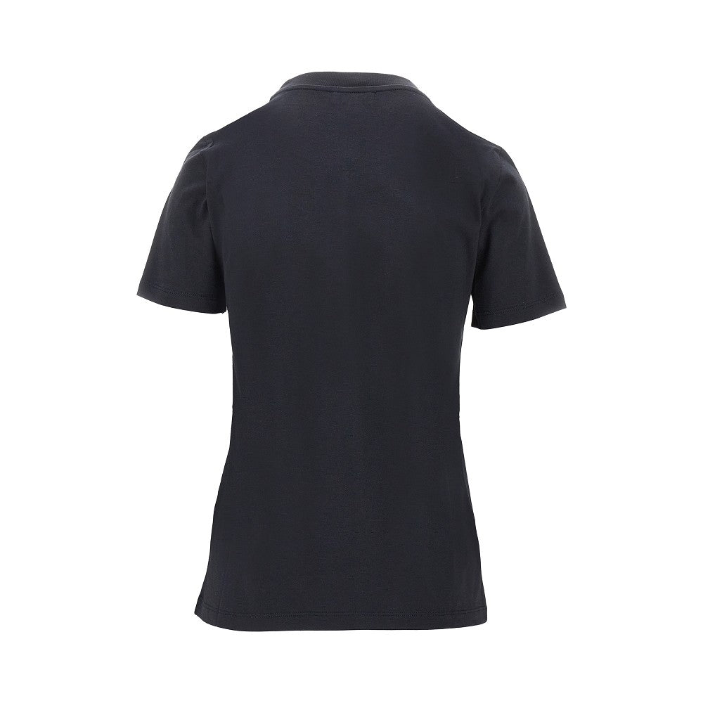 t-shirt with logo embroidery