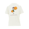 cheerleader print t-shirt