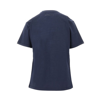 EMPORIO ARMANI S organic cotton t-shirt with logo embroidery