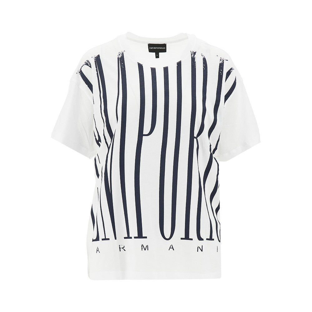 logo print t-shirt