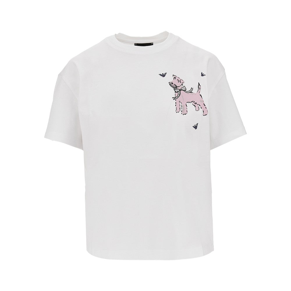 EMPORIO ARMANI S jersey t-shirt with print