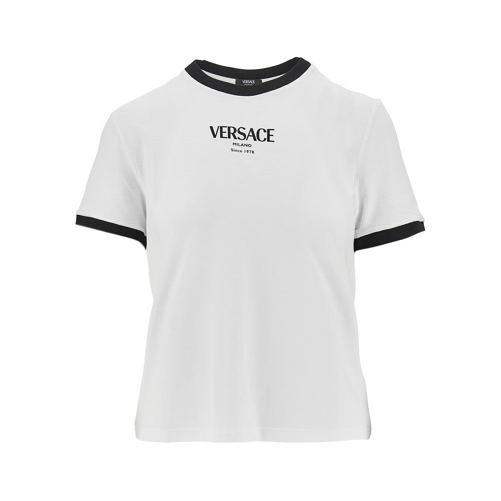 VERSACE 38 stretch jersey t-shirt