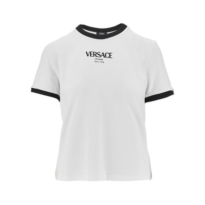 VERSACE 38 stretch jersey t-shirt