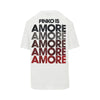 strass amore print t-shirt