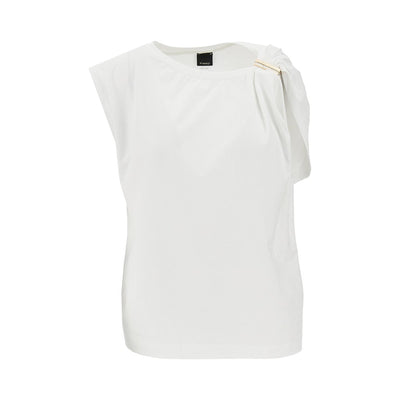 draped stretch jersey t-shirt