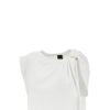 draped stretch jersey t-shirt