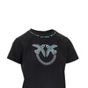 beaded love birds t-shirt