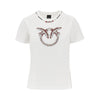 beaded love birds t-shirt