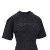 logo print fitted t-shirt