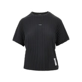 SATISFY S auralite pleated t-shirt