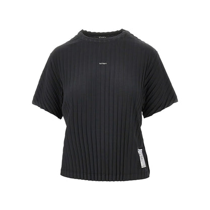 SATISFY S auralite pleated t-shirt