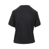SATISFY S auralite pleated t-shirt