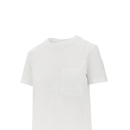 MAX MARA S m monogram embroidery t-shirt