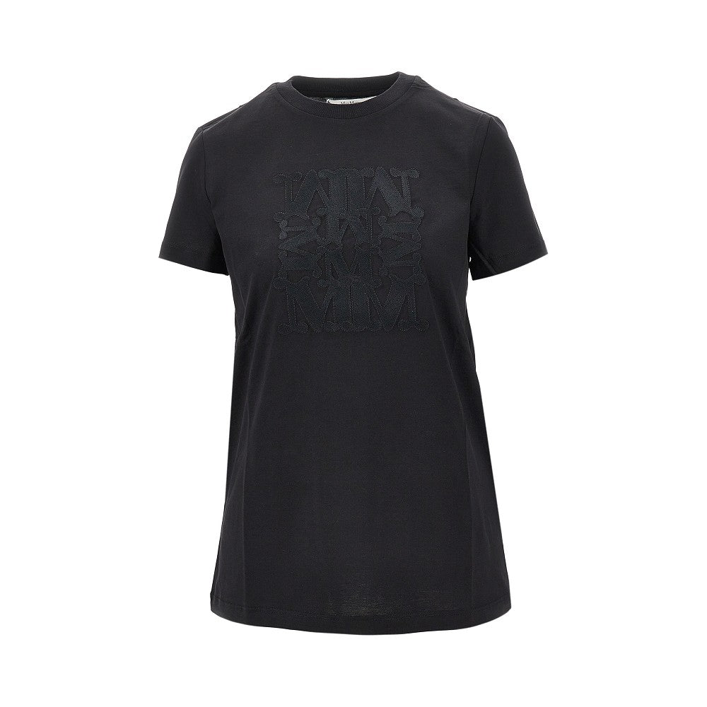 MAX MARA S monogram embroidery t-shirt