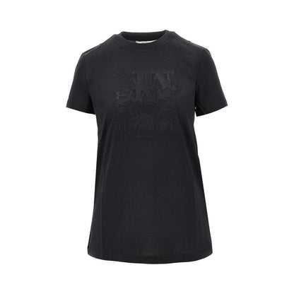 MAX MARA S monogram embroidery t-shirt