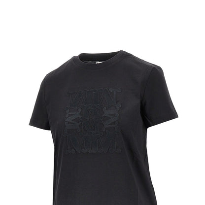 MAX MARA S monogram embroidery t-shirt