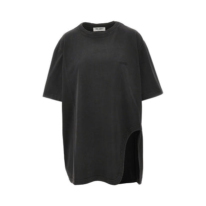 THE ATTICO 38 oversized t-shirt with moulded hem