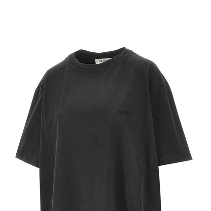 THE ATTICO 38 oversized t-shirt with moulded hem