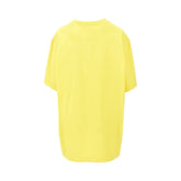 THE ATTICO 38 oversized t-shirt with moulded hem