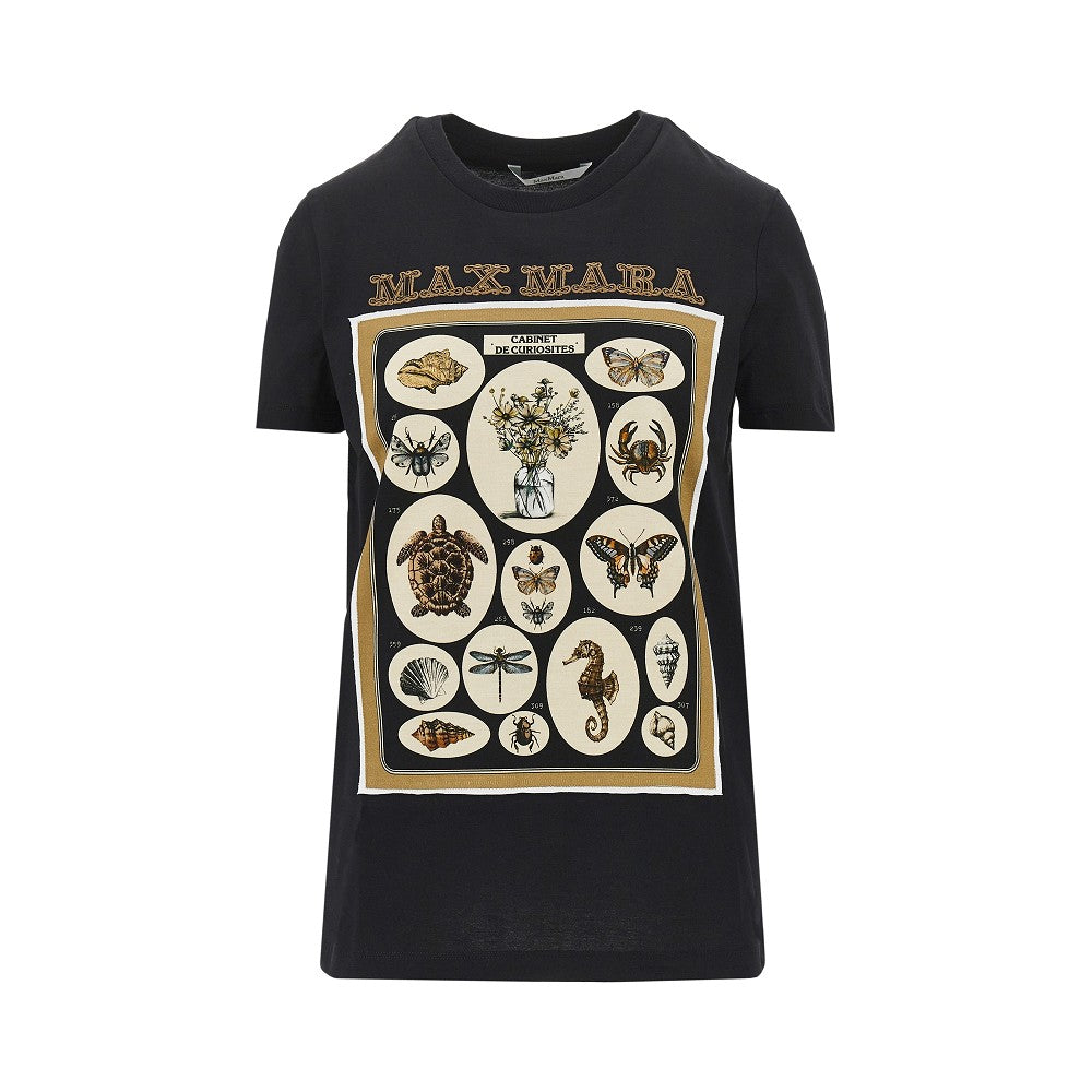MAX MARA XS printed jersey t-shirt