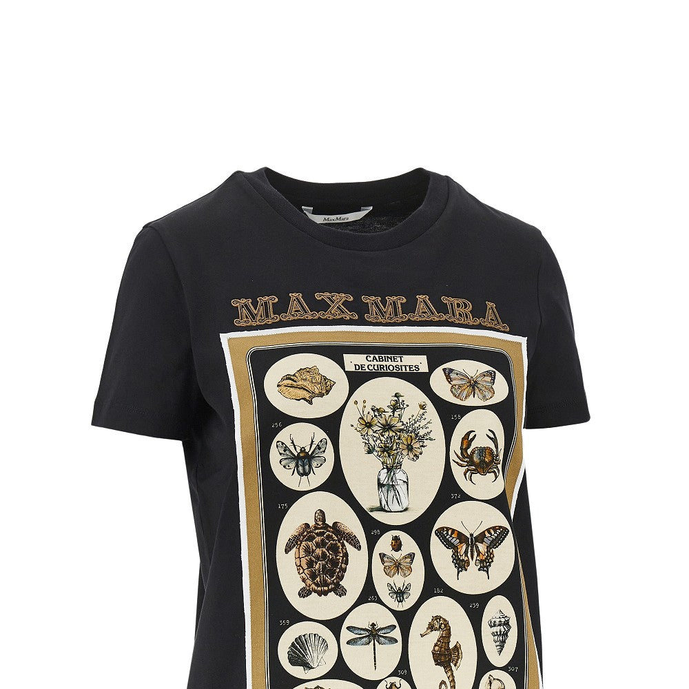 MAX MARA XS printed jersey t-shirt
