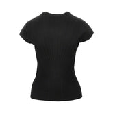 SPORTMAX S viscose-blend top