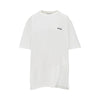 oversized t-shirt with moulded hem