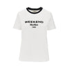 cotton t-shirt with velvet logo