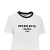 cotton t-shirt with velvet logo