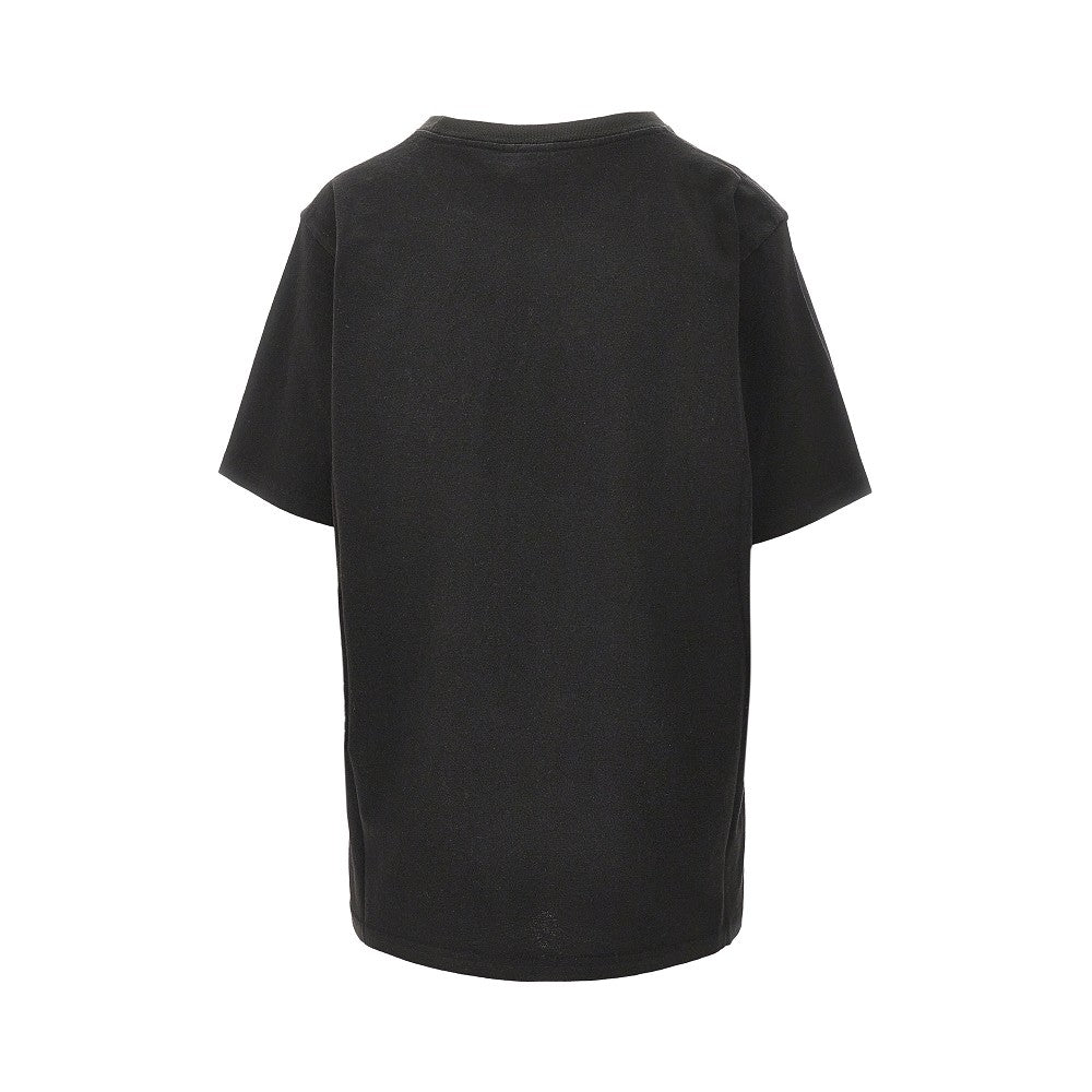 flamingo print relaxed fit t-shirt