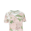flamingo print baby fit t-shirt