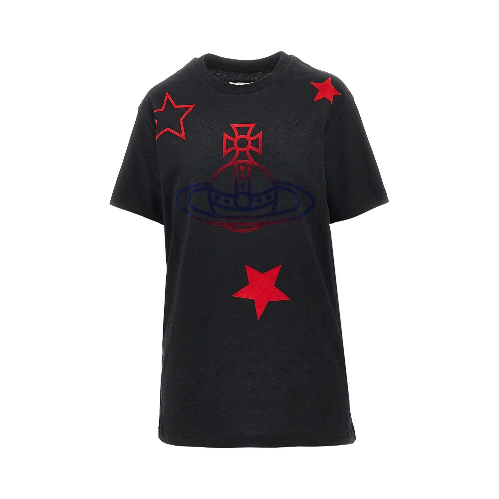 orb and stars t-shirt