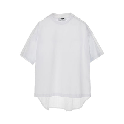 MSGM XS jersey and broderie anglaise t-shirt