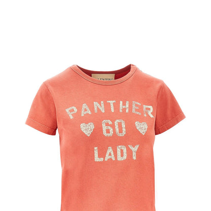 VALENTINO S panther lady printed t-shirt