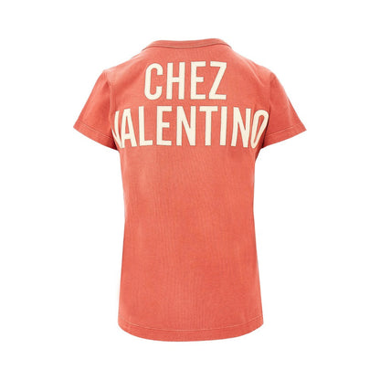 VALENTINO S panther lady printed t-shirt