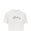 logo embroidery t-shirt