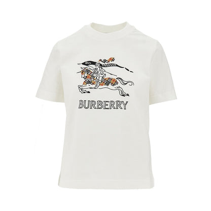 BURBERRY XS ekd embroidery t-shirt