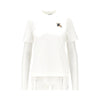 knight check embroidery t-shirt