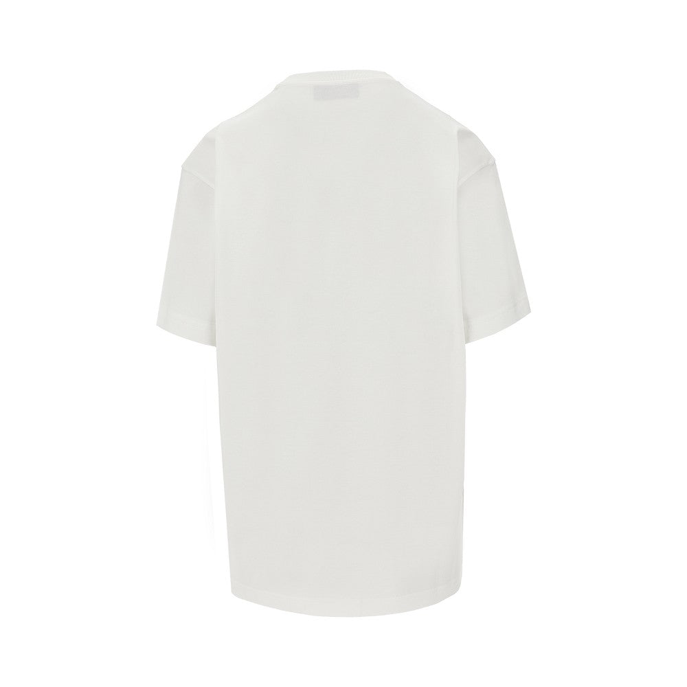 GUCCI S interlocking gg and bridles t-shirt