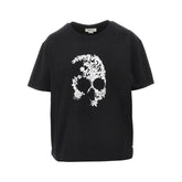ALEXANDER MCQUEEN 38 lace skull t-shirt